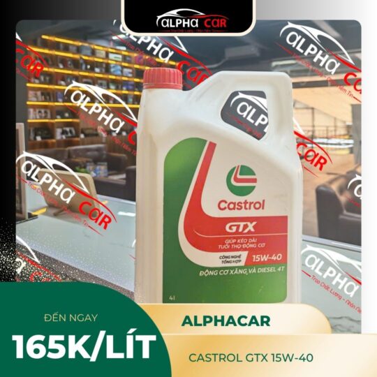 dẦu nhỚt castrol gtx 15w 40
