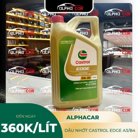 dẦu nhỚt castrol edge 5w 30 a3/b4