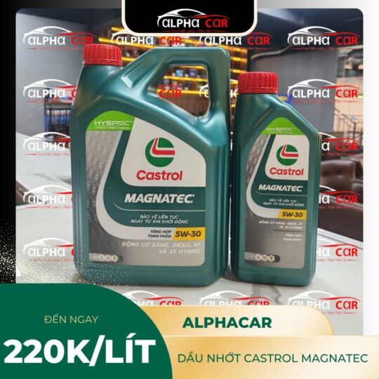 dẦu nhỚt castrol magnatec 5w 30