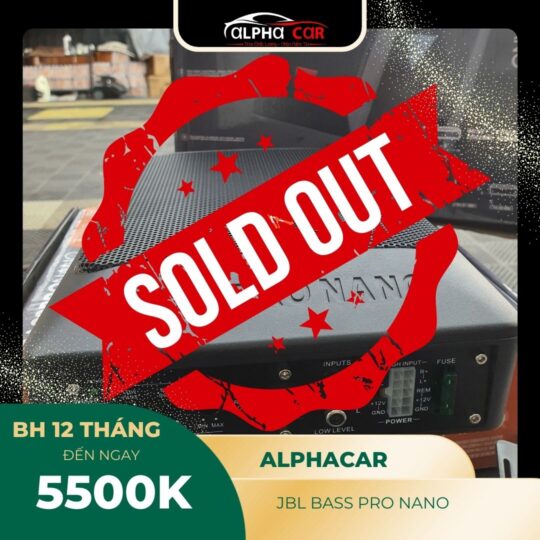 subwoofer jbl bass pro nano