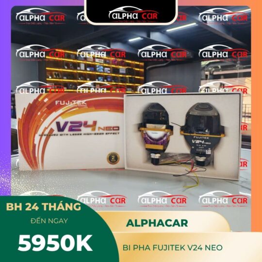 ĐÈn bi gẦm fujitek v24 neo