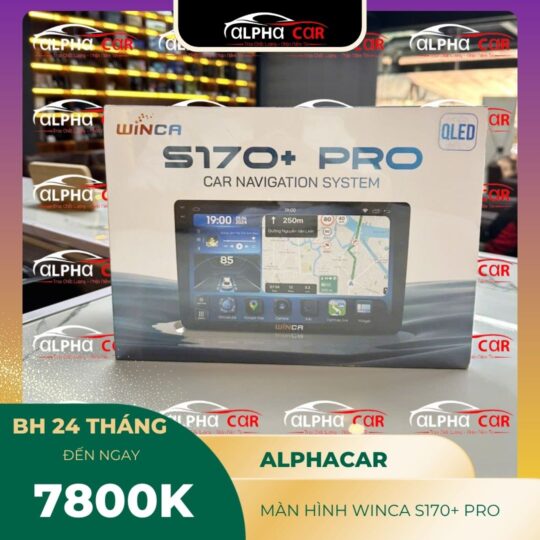 mÀn hÌnh android Ô tÔ winca s170+ pro qled