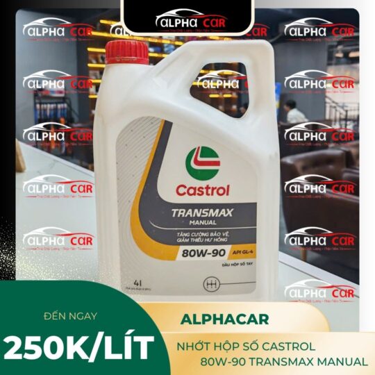 nhỚt hỘp sỐ castrol transmax manual 80w 90